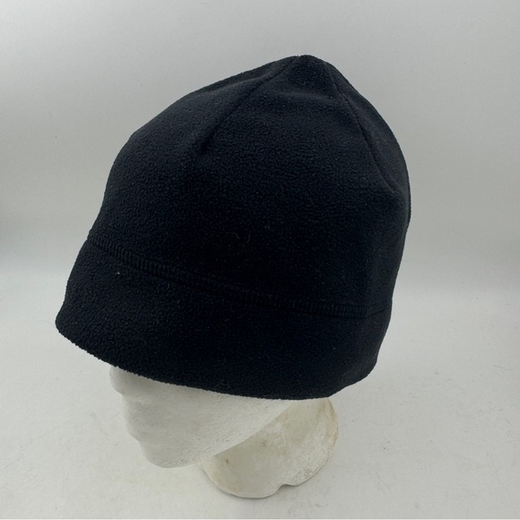 2 SETS Lands' End Black Polartec Fleece Beanie Snuggler Hat and Casual Gloves OS - Picture 11 of 14